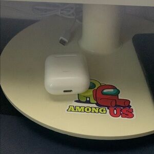 White Wireless Earbuds Case